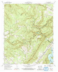 Roddy Tennessee Historical topographic map, 1:24000 scale, 7.5 X 7.5 Minute, Year 1973