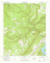 Roddy Tennessee Historical topographic map, 1:24000 scale, 7.5 X 7.5 Minute, Year 1973