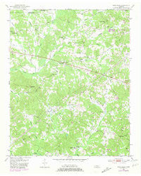 Rose Creek Tennessee Historical topographic map, 1:24000 scale, 7.5 X 7.5 Minute, Year 1951