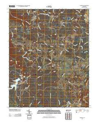 Sampson Tennessee Historical topographic map, 1:24000 scale, 7.5 X 7.5 Minute, Year 2010