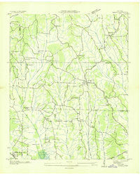 Sardis Tennessee Historical topographic map, 1:24000 scale, 7.5 X 7.5 Minute, Year 1936