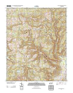 Savage Point Tennessee Historical topographic map, 1:24000 scale, 7.5 X 7.5 Minute, Year 2013