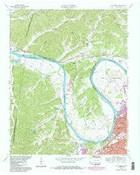Scottsboro Tennessee Historical topographic map, 1:24000 scale, 7.5 X 7.5 Minute, Year 1968