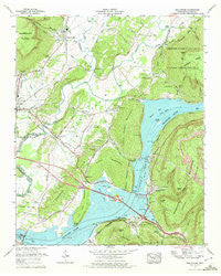 Sequatchie Tennessee Historical topographic map, 1:24000 scale, 7.5 X 7.5 Minute, Year 1970