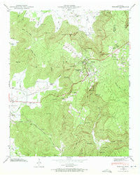 Sewanee Tennessee Historical topographic map, 1:24000 scale, 7.5 X 7.5 Minute, Year 1946