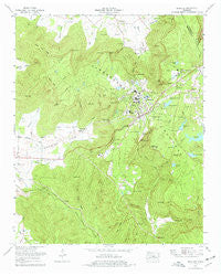 Sewanee Tennessee Historical topographic map, 1:24000 scale, 7.5 X 7.5 Minute, Year 1974