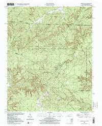 Sharp Place Tennessee Historical topographic map, 1:24000 scale, 7.5 X 7.5 Minute, Year 2000