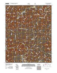 Sharp Place Tennessee Historical topographic map, 1:24000 scale, 7.5 X 7.5 Minute, Year 2010