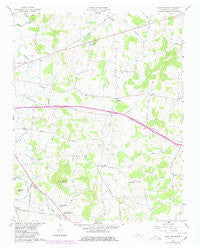 Shop Springs Tennessee Historical topographic map, 1:24000 scale, 7.5 X 7.5 Minute, Year 1958
