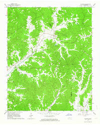 Silerton Tennessee Historical topographic map, 1:24000 scale, 7.5 X 7.5 Minute, Year 1961