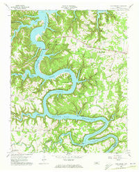 Sligo Bridge Tennessee Historical topographic map, 1:24000 scale, 7.5 X 7.5 Minute, Year 1960