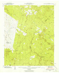 Smartt Mountain Tennessee Historical topographic map, 1:24000 scale, 7.5 X 7.5 Minute, Year 1946