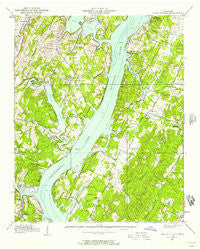 Soddy Island Tennessee Historical topographic map, 1:24000 scale, 7.5 X 7.5 Minute, Year 1939