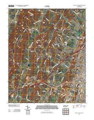 South Cleveland Tennessee Historical topographic map, 1:24000 scale, 7.5 X 7.5 Minute, Year 2010
