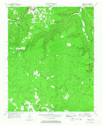 Spencer Tennessee Historical topographic map, 1:24000 scale, 7.5 X 7.5 Minute, Year 1954