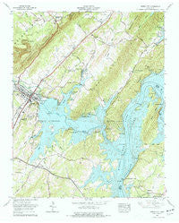 Spring City Tennessee Historical topographic map, 1:24000 scale, 7.5 X 7.5 Minute, Year 1966