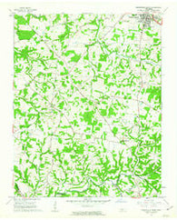Springfield South Tennessee Historical topographic map, 1:24000 scale, 7.5 X 7.5 Minute, Year 1961