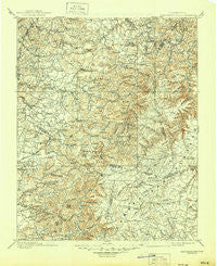 Standingstone Tennessee Historical topographic map, 1:125000 scale, 30 X 30 Minute, Year 1898
