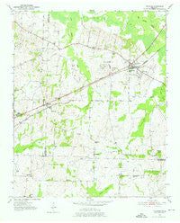 Stanton Tennessee Historical topographic map, 1:24000 scale, 7.5 X 7.5 Minute, Year 1952