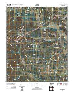 Stantonville Tennessee Historical topographic map, 1:24000 scale, 7.5 X 7.5 Minute, Year 2010