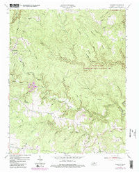 Stockton Tennessee Historical topographic map, 1:24000 scale, 7.5 X 7.5 Minute, Year 1954