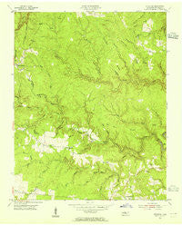 Stockton Tennessee Historical topographic map, 1:24000 scale, 7.5 X 7.5 Minute, Year 1954