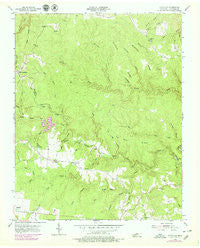 Stockton Tennessee Historical topographic map, 1:24000 scale, 7.5 X 7.5 Minute, Year 1954