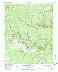 Stockton Tennessee Historical topographic map, 1:24000 scale, 7.5 X 7.5 Minute, Year 1954