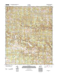 Stockton Tennessee Historical topographic map, 1:24000 scale, 7.5 X 7.5 Minute, Year 2013