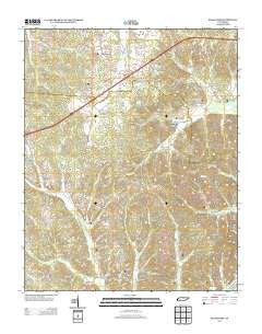 Sugar Tree Tennessee Historical topographic map, 1:24000 scale, 7.5 X 7.5 Minute, Year 2013