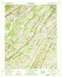 Sullivan Gardens Tennessee Historical topographic map, 1:24000 scale, 7.5 X 7.5 Minute, Year 1959