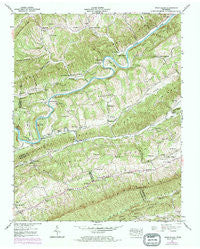 Swan Island Tennessee Historical topographic map, 1:24000 scale, 7.5 X 7.5 Minute, Year 1941