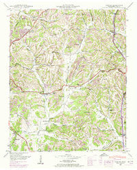 Tarpley Tennessee Historical topographic map, 1:24000 scale, 7.5 X 7.5 Minute, Year 1948