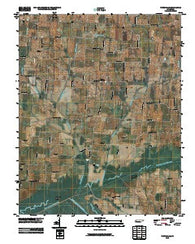 Tatumville Tennessee Historical topographic map, 1:24000 scale, 7.5 X 7.5 Minute, Year 2010