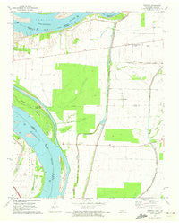 Tennemo Tennessee Historical topographic map, 1:24000 scale, 7.5 X 7.5 Minute, Year 1971