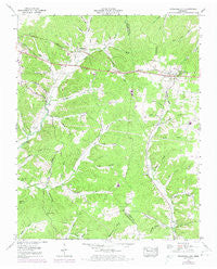 Tennessee City Tennessee Historical topographic map, 1:24000 scale, 7.5 X 7.5 Minute, Year 1953