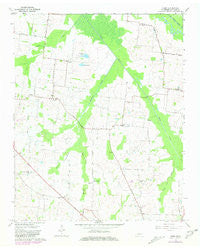 Tibbs Tennessee Historical topographic map, 1:24000 scale, 7.5 X 7.5 Minute, Year 1964