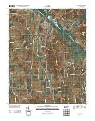 Trenton Tennessee Historical topographic map, 1:24000 scale, 7.5 X 7.5 Minute, Year 2010