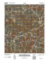 Twin Bridges Tennessee Historical topographic map, 1:24000 scale, 7.5 X 7.5 Minute, Year 2010