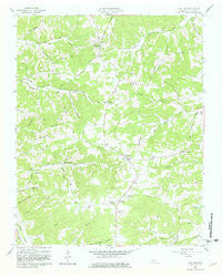 Vanleer Tennessee Historical topographic map, 1:24000 scale, 7.5 X 7.5 Minute, Year 1958