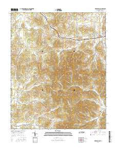 Watertown Tennessee Current topographic map, 1:24000 scale, 7.5 X 7.5 Minute, Year 2016