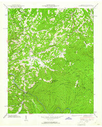 Waterville North Carolina Historical topographic map, 1:24000 scale, 7.5 X 7.5 Minute, Year 1940