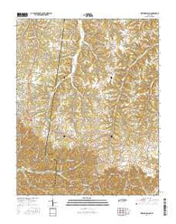 Westmoreland Tennessee Current topographic map, 1:24000 scale, 7.5 X 7.5 Minute, Year 2016