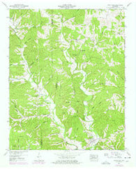 Westpoint Tennessee Historical topographic map, 1:24000 scale, 7.5 X 7.5 Minute, Year 1950