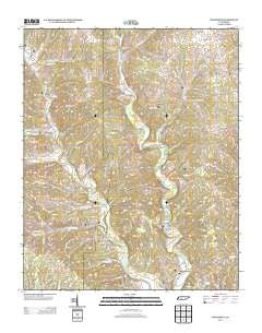 Westpoint Tennessee Historical topographic map, 1:24000 scale, 7.5 X 7.5 Minute, Year 2013