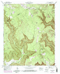 White City Tennessee Historical topographic map, 1:24000 scale, 7.5 X 7.5 Minute, Year 1947