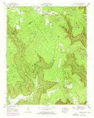 White City Tennessee Historical topographic map, 1:24000 scale, 7.5 X 7.5 Minute, Year 1947