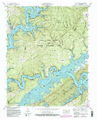 White Hollow Tennessee Historical topographic map, 1:24000 scale, 7.5 X 7.5 Minute, Year 1952