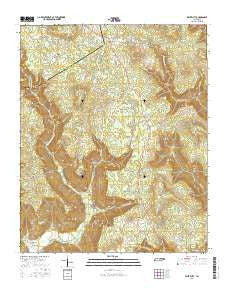 White City Tennessee Current topographic map, 1:24000 scale, 7.5 X 7.5 Minute, Year 2016