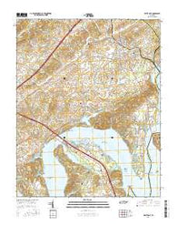 White Pine Tennessee Current topographic map, 1:24000 scale, 7.5 X 7.5 Minute, Year 2016